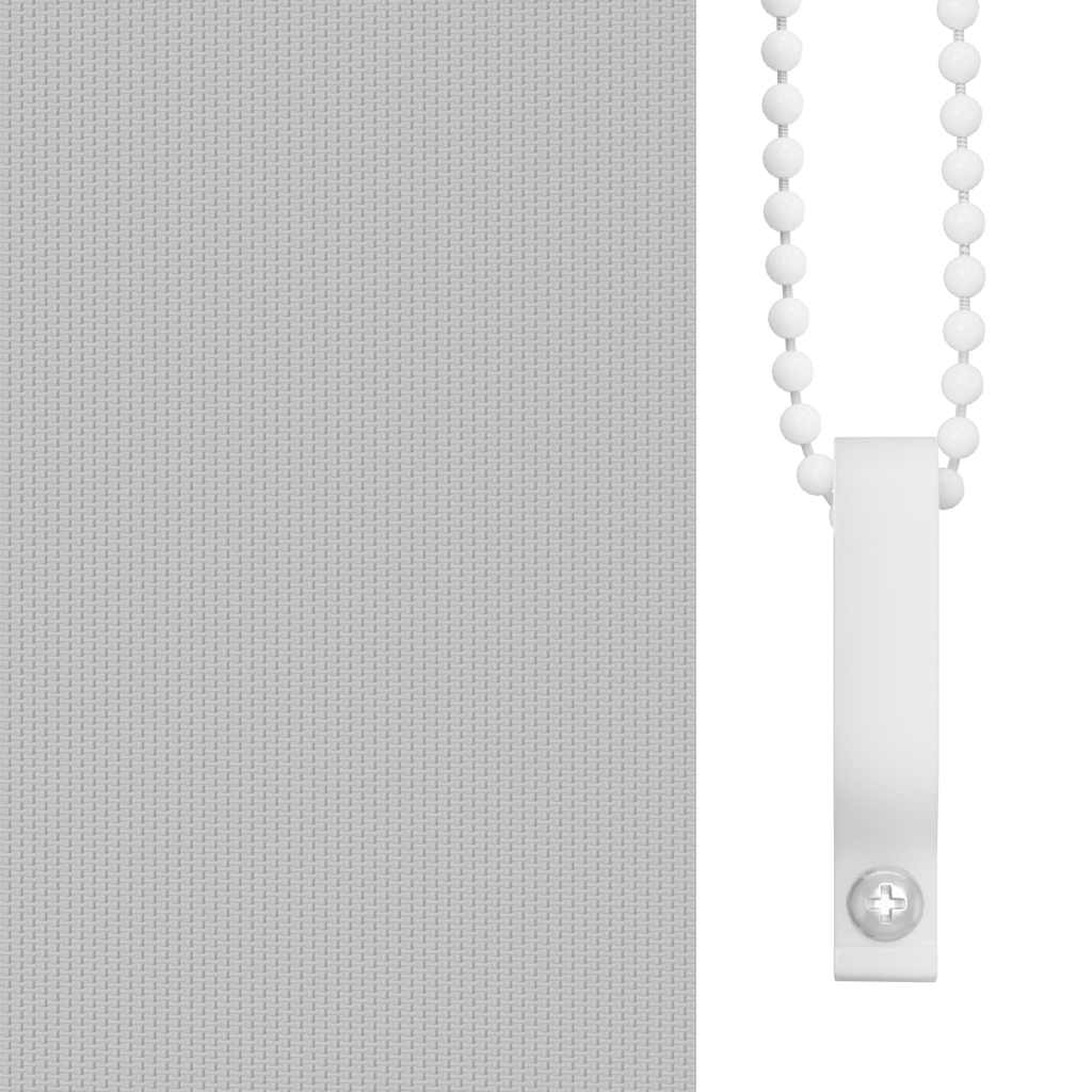 Verdunkelungsrollo 124,4 x 175 cm, Stoffbreite 120 cm, grau