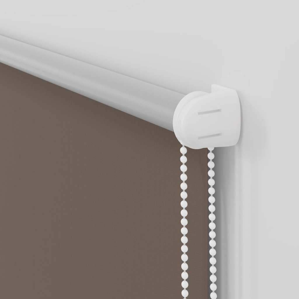 Verdunkelungsrollo 144,4 x 175 cm, Stoffbreite 140 cm, Kaffeebraun