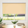 Verdunkelungsrollo 164,4 x 175 cm, Stoffbreite 160 cm, Beige