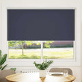 Verdunkelungsrollo 164,4 x 175 cm, Stoffbreite 160 cm, Marineblau