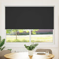 Verdunkelungsrollo 164,4 x 175 cm, Stoffbreite 160 cm, schwarz