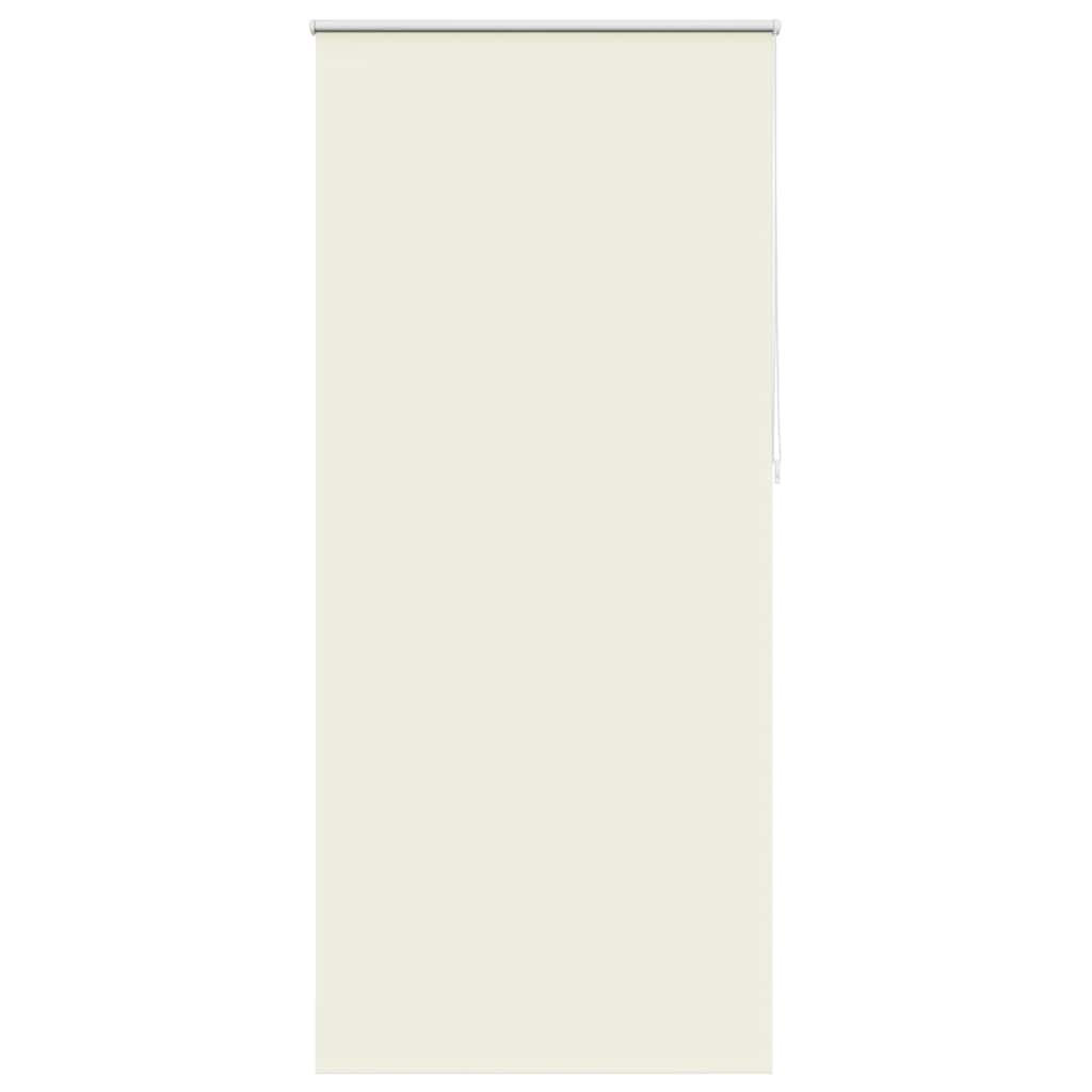 Verdunkelungsrollo 84,4 x 230 cm, Stoffbreite 80 cm, Gebrochen Weiß