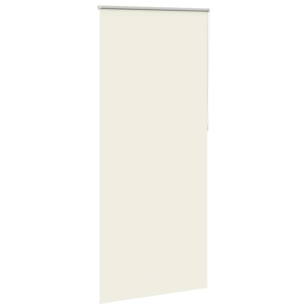 Verdunkelungsrollo 84,4 x 230 cm, Stoffbreite 80 cm, Gebrochen Weiß