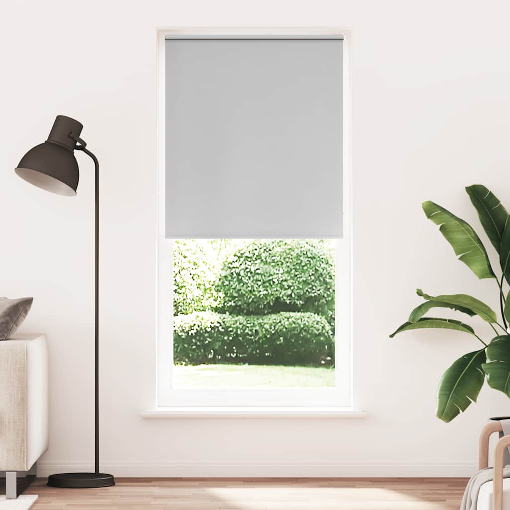 Verdunkelungsrollo 84,4 x 230 cm, Stoffbreite 80 cm, grau