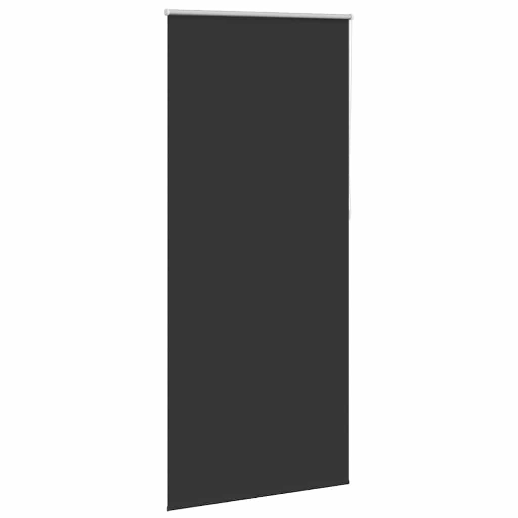 Verdunkelungsrollo 84,4 x 230 cm, Stoffbreite 80 cm, schwarz