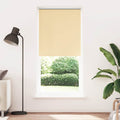 Verdunkelungsrollo 124,4 x 230 cm, Stoffbreite 120 cm, Beige