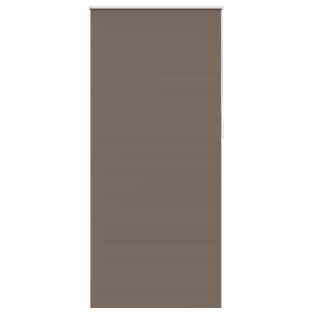 Verdunkelungsrollo 124,4 x 230 cm, Stoffbreite 120 cm, Kaffeebraun