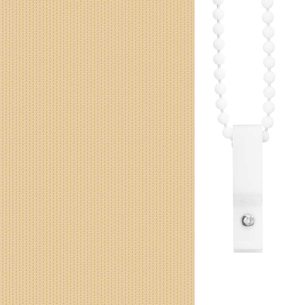 Verdunkelungsrollo 144,4 x 230 cm, Stoffbreite 140 cm, Beige
