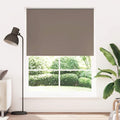 Verdunkelungsrollo 164,4 x 230 cm, Stoffbreite 160 cm, Kaffeebraun