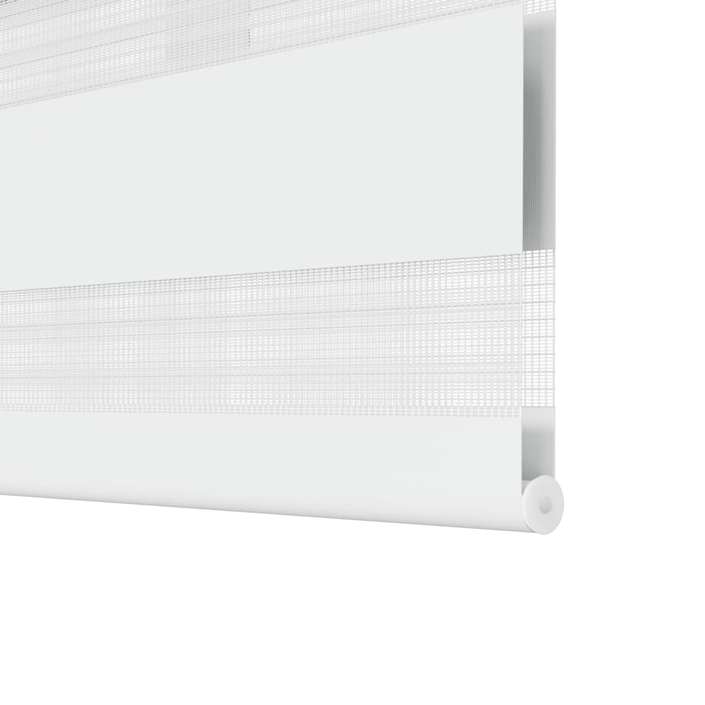 Zebra-Rollo 80,9 x 150 cm, Stoffbreite 76,7 cm, Weiß
