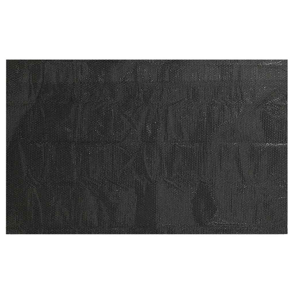 Treibende Pool Solarfolie rechtecking 6 x 4 m Pools, Schwarz