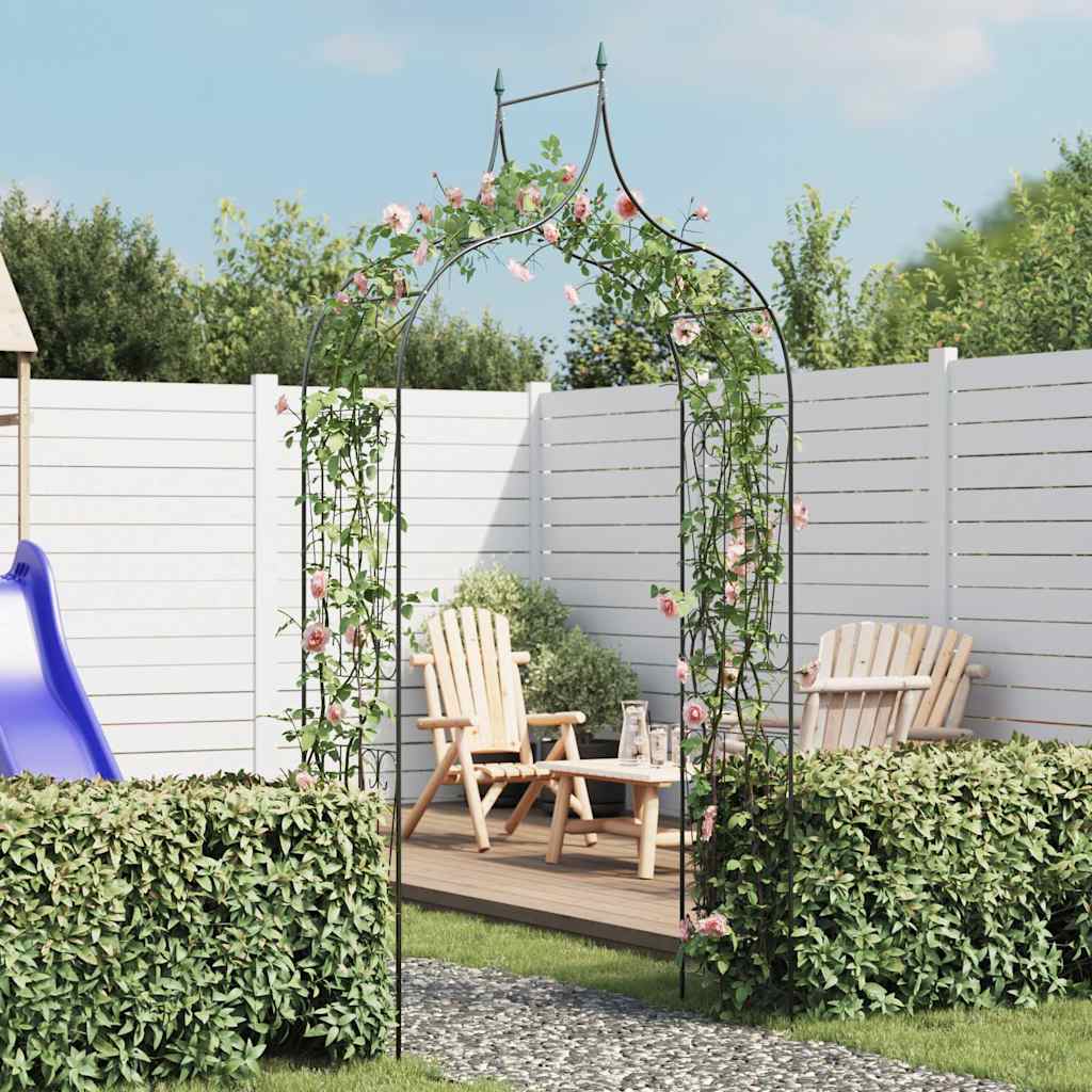 Rosenbogen mit Deko-Spitzen Dunkelgrün