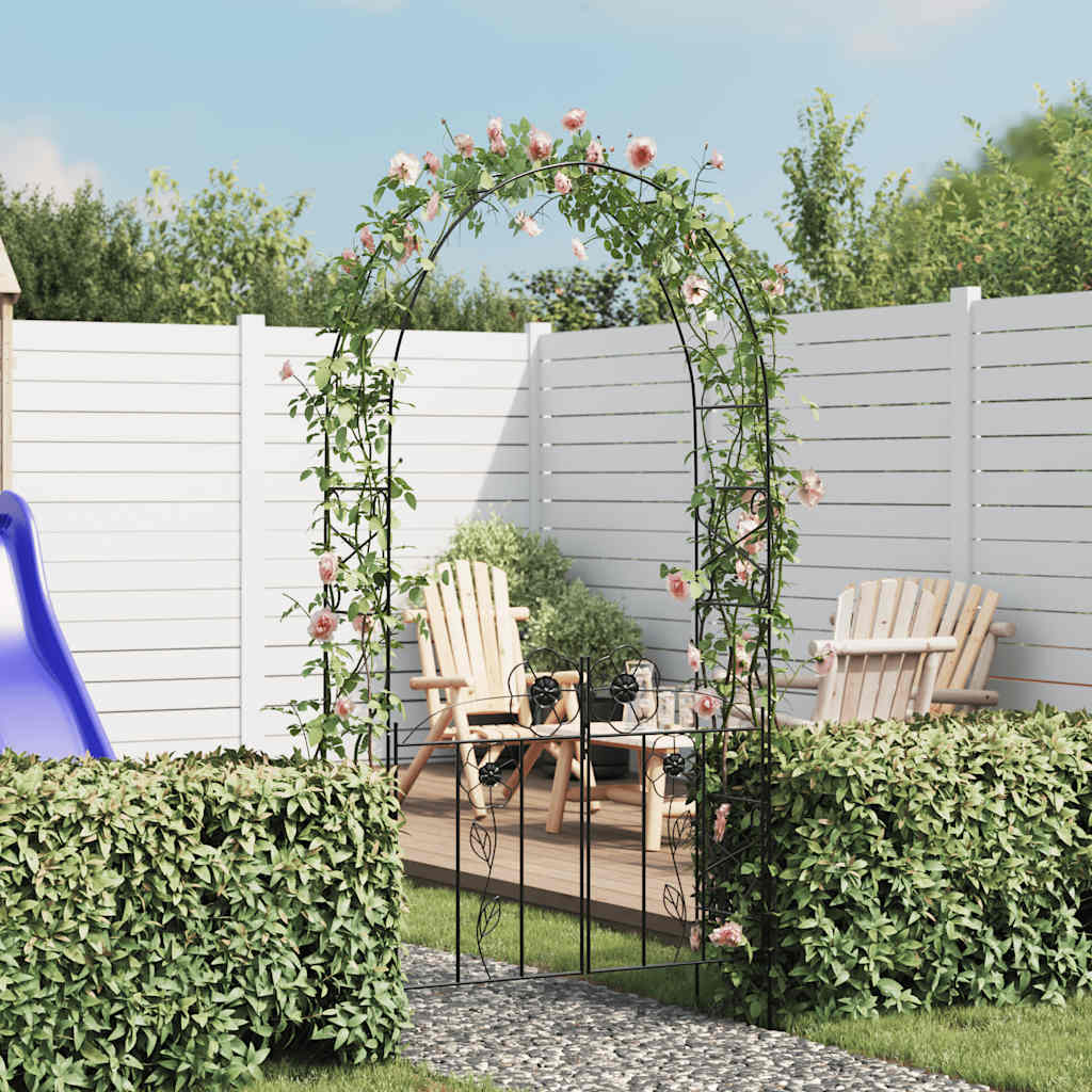 Gartentor Rosenbogen Rankgitter Rosensäule Spalier Pergola
