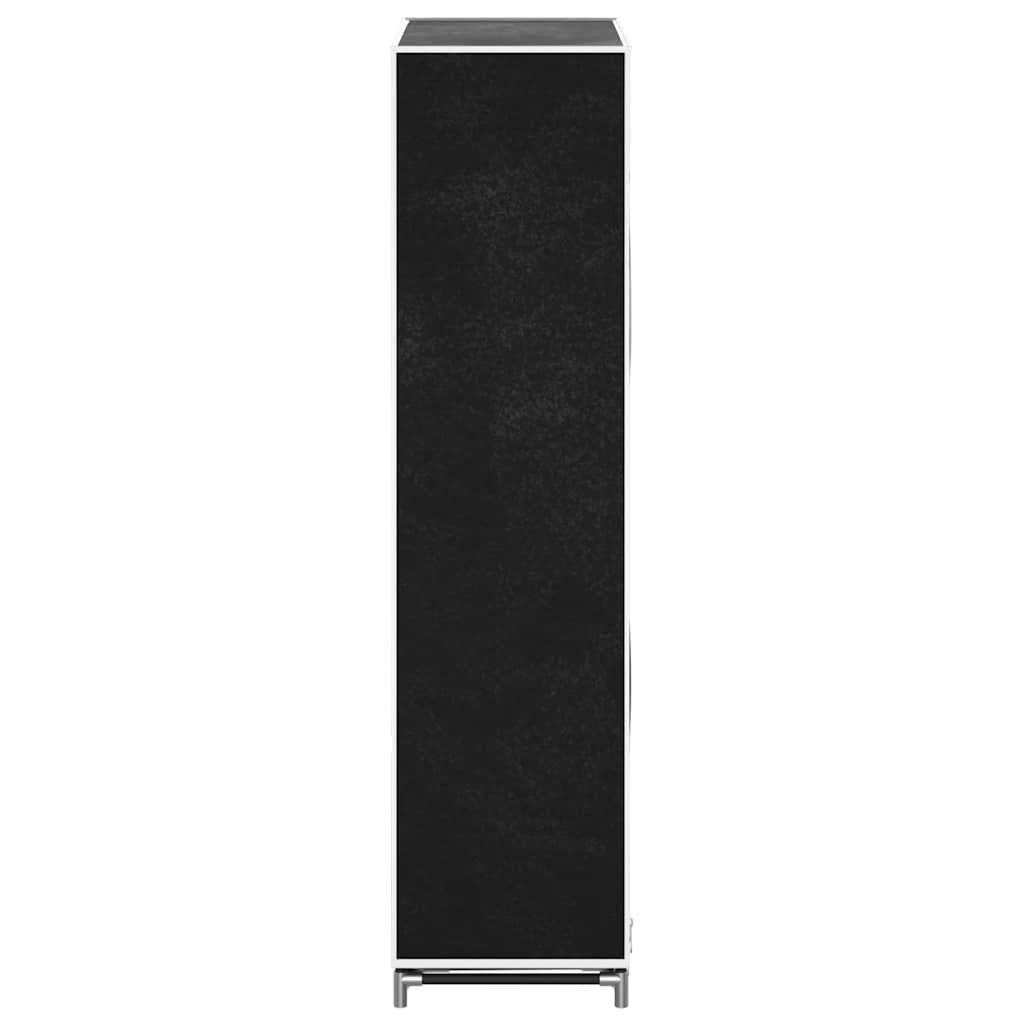 Schuhschrank Schuhregal Schuhablage 5 Schicht 58 x 28 x 106 cm Schwarz