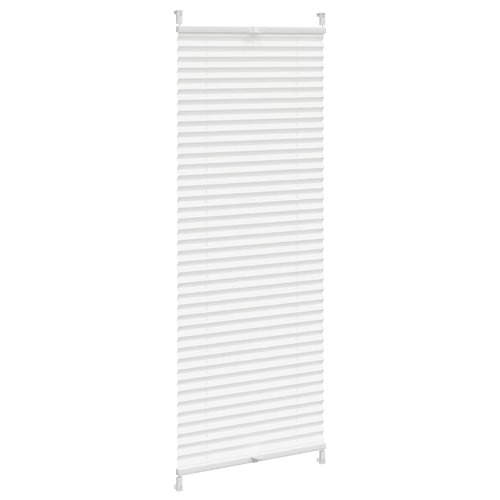 Plissee Faltrollo Rollo Plisseerollo 40x150cm Weiß