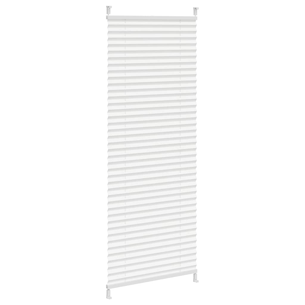 Plissee Faltrollo Rollo Plisseerollo 40x150cm Weiß