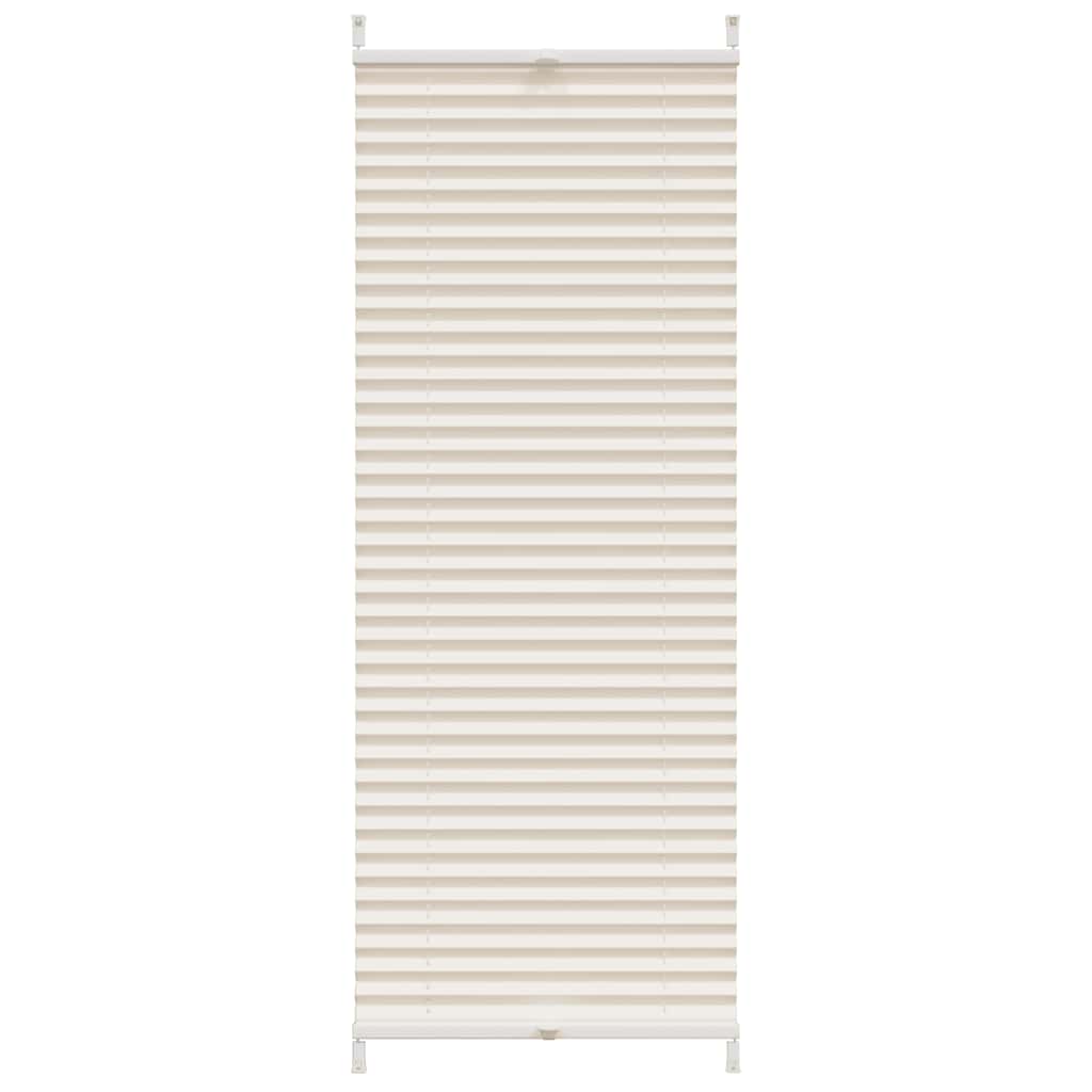 Plissee Faltrollo Rollo Plisseerollo 60x100cm Creme