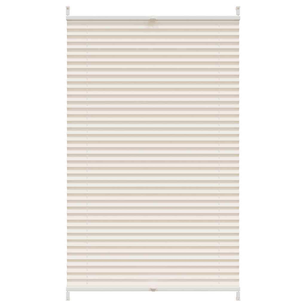 Plissee Faltrollo Rollo Plisseerollo 80x150cm Creme