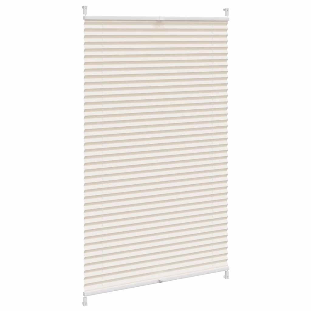 Plissee Faltrollo Rollo Plisseerollo 80x150cm Creme