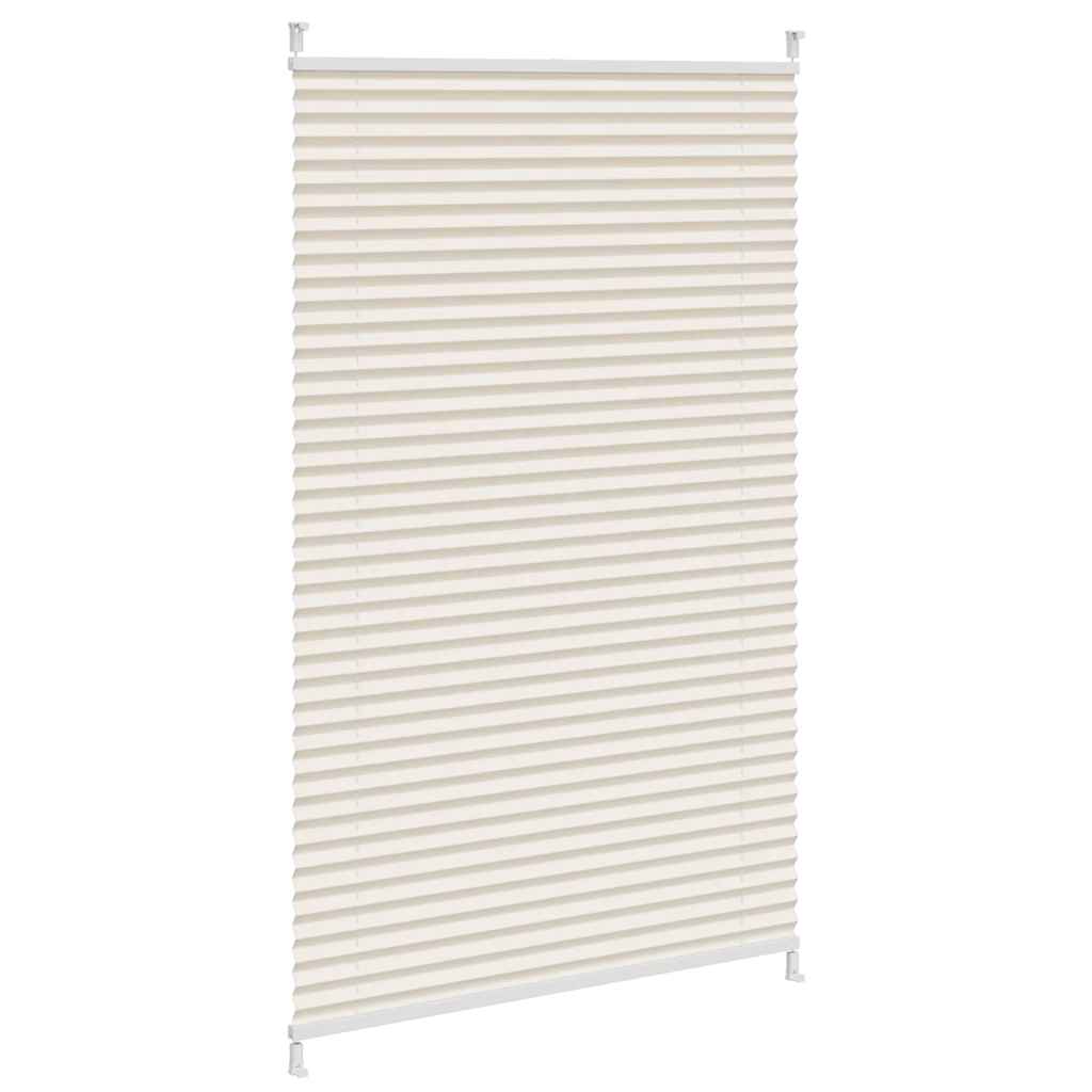 Plissee Faltrollo Rollo Plisseerollo 80x150cm Creme