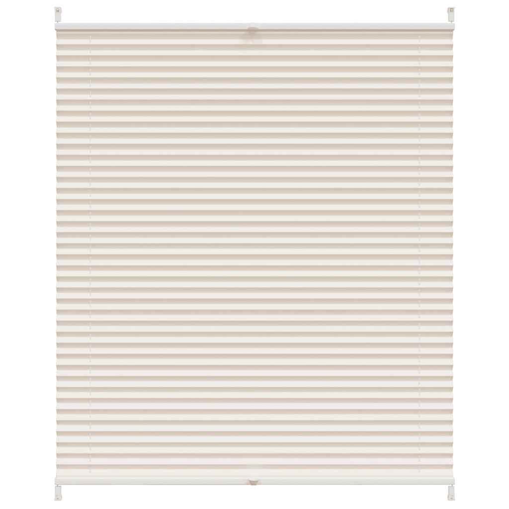Plissee Faltrollo Rollo Plisseerollo 110x125cm Creme