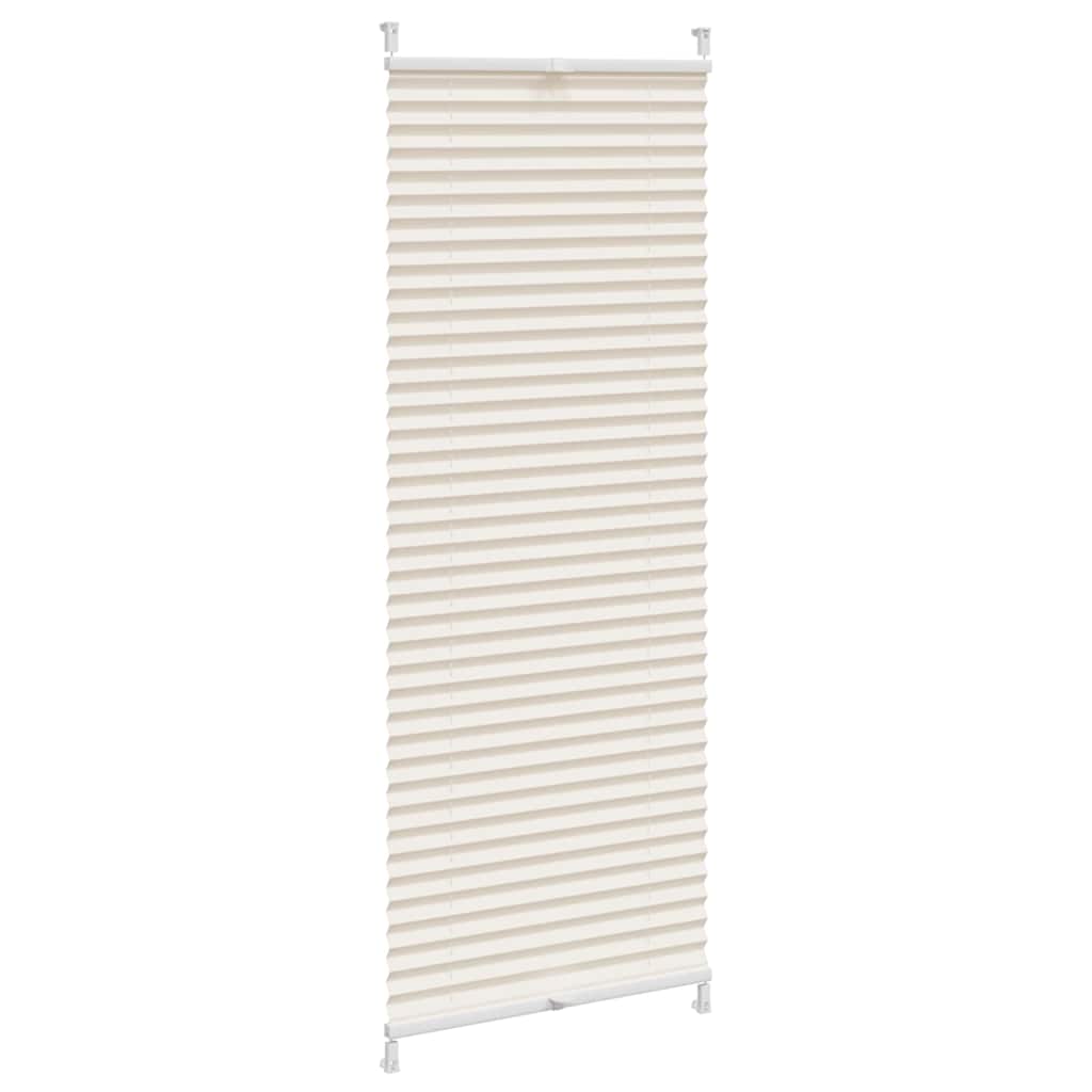 Plissee Faltrollo Rollo Plisseerollo 40x125cm Creme