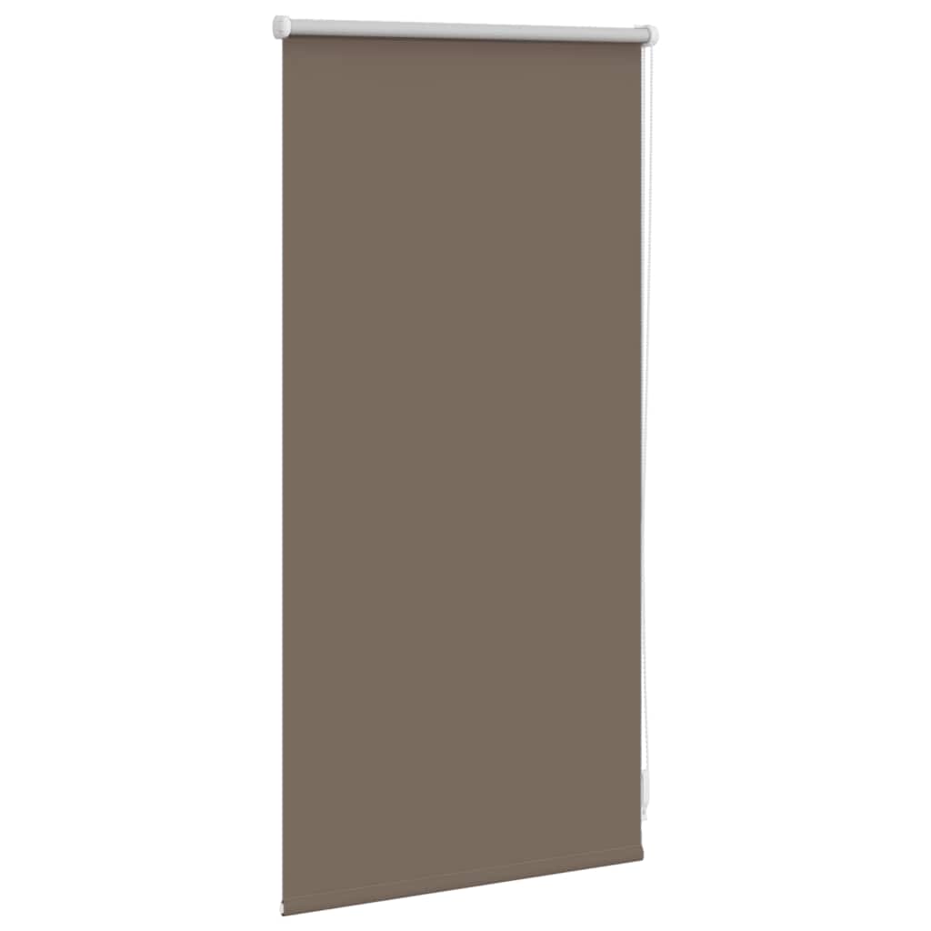 Verdunkelungsrollo 44,4 x 100 cm, Stoffbreite 40 cm, Kaffeebraun