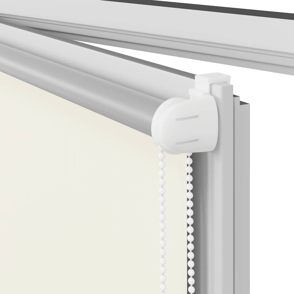 Verdunkelungsrollo 64,4 x 120 cm, Stoffbreite 60 cm, Gebrochen Weiß