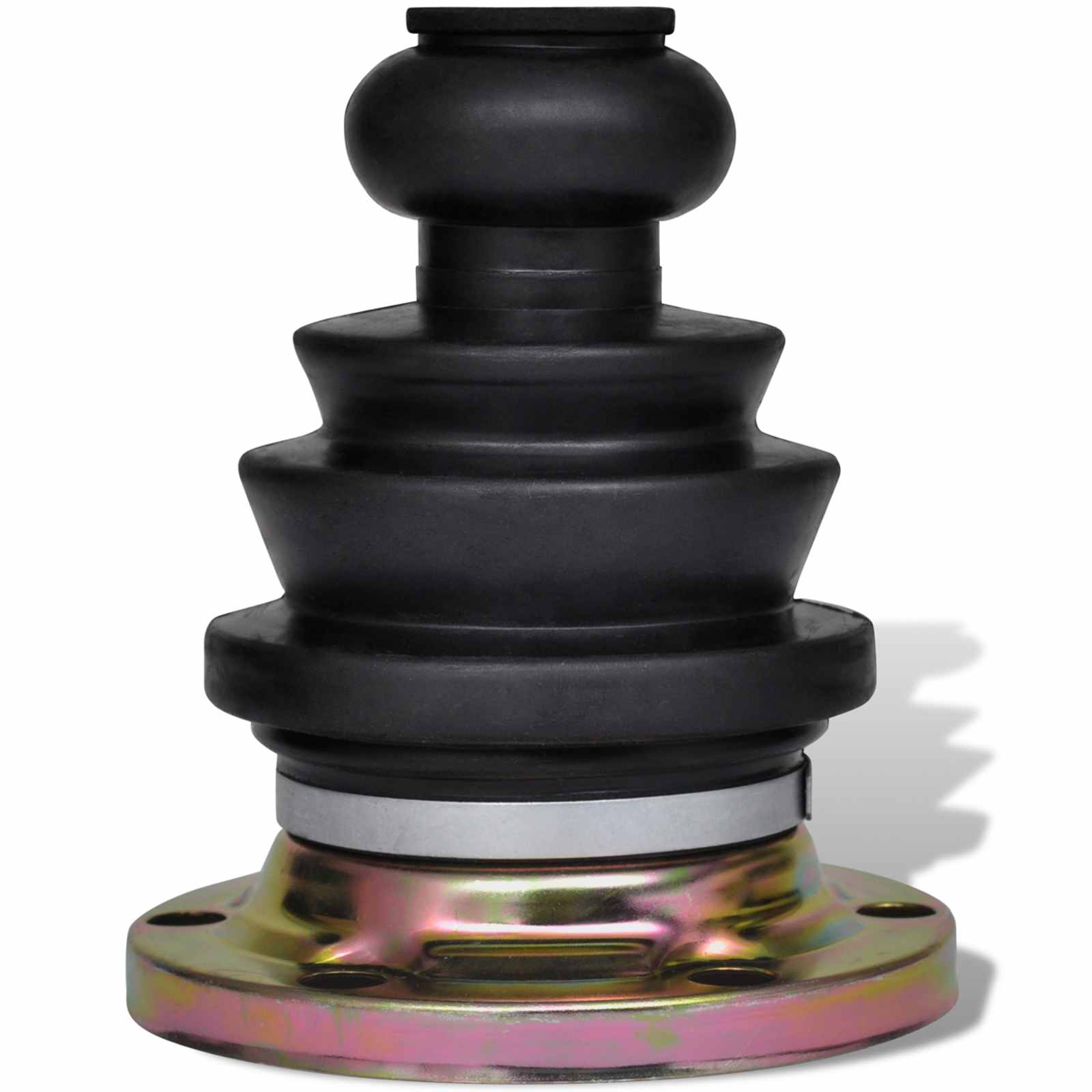 Wellen Set Schwarz Metall