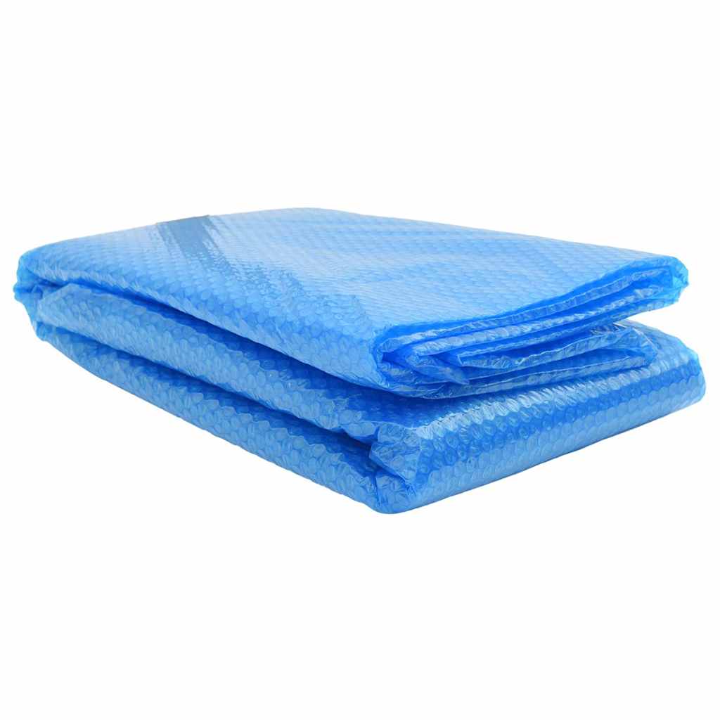 Rechteckige Pool-Abdeckung PE Blau 450 x 220 cm