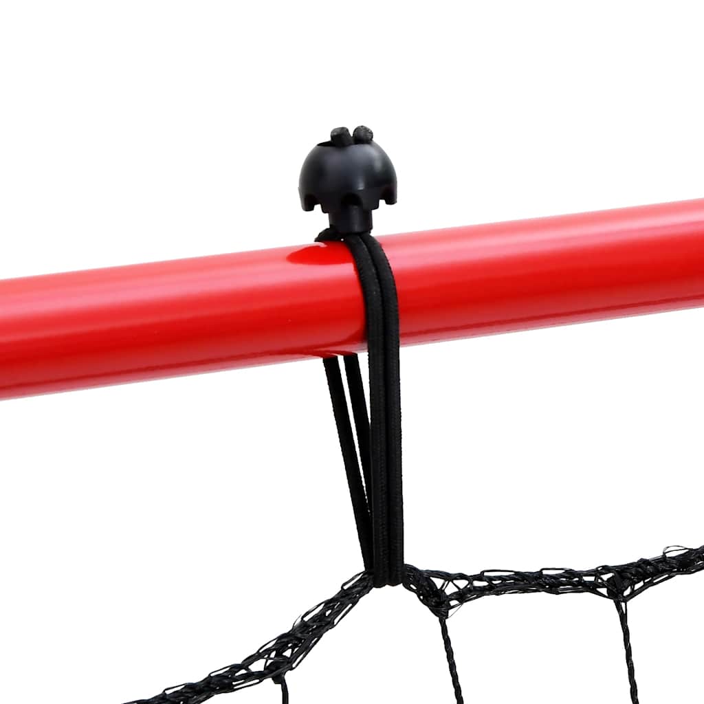 Verstellbarer Fußball Kickback Rebounder 100x100 cm