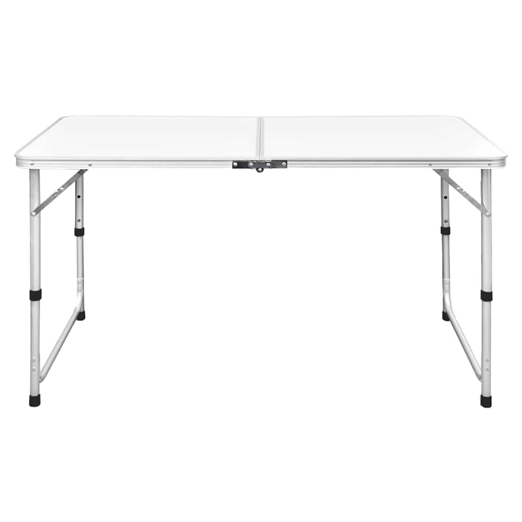 Campingtisch Klappbar Höhenverstellbar Aluminium 120x60 cm