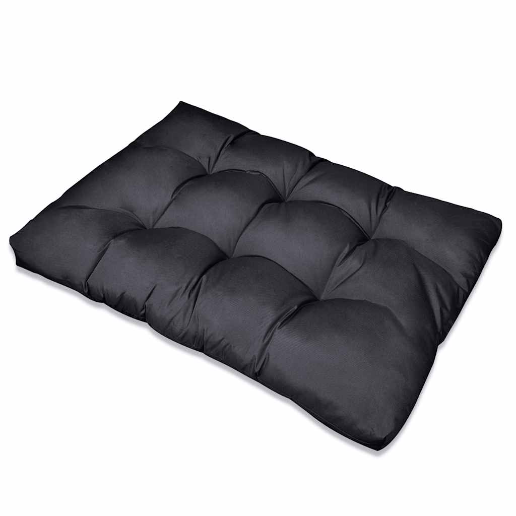 Pallet Sofa Kissen 13 pcs Grau 120 x 80 x 10 cm Stoff