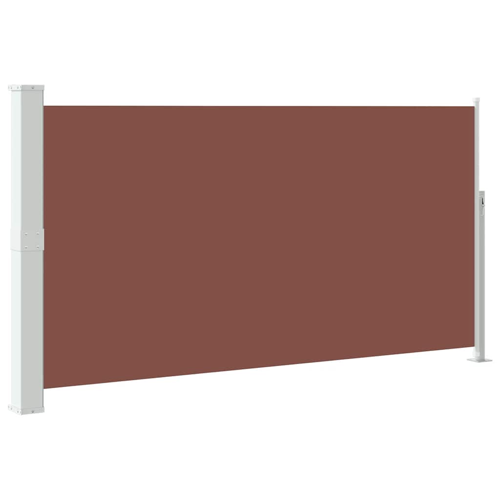 Ausziehbare Seitenmarkise 160x300 cm Braun