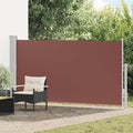 Ausziehbare Seitenmarkise 160x300 cm Braun