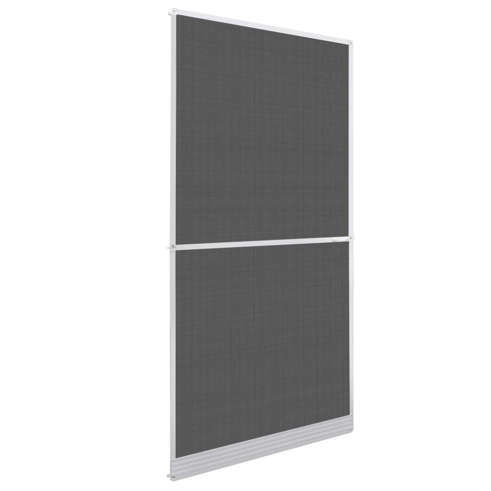 Schwenk-Insektenscreen Weiß und Schwarz 100 x 215 cm