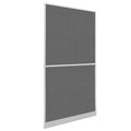 Schwenk-Insektenscreen Weiß und Schwarz 120 x 240 cm
