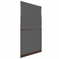 Schwenk-Insektenscreen Braun und Schwarz 120 x 240 cm