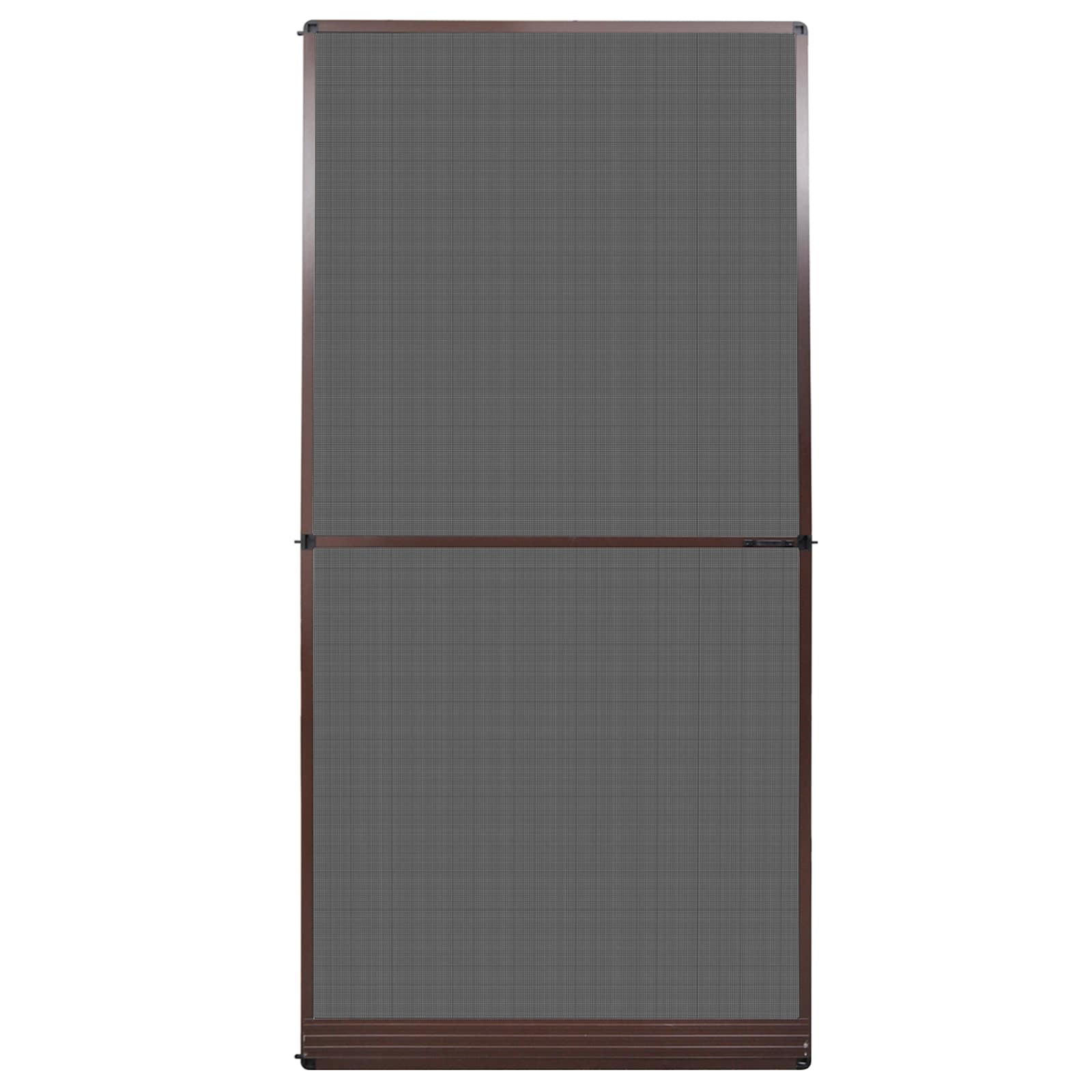 Schwenk-Insektenscreen Braun und Schwarz 120 x 240 cm