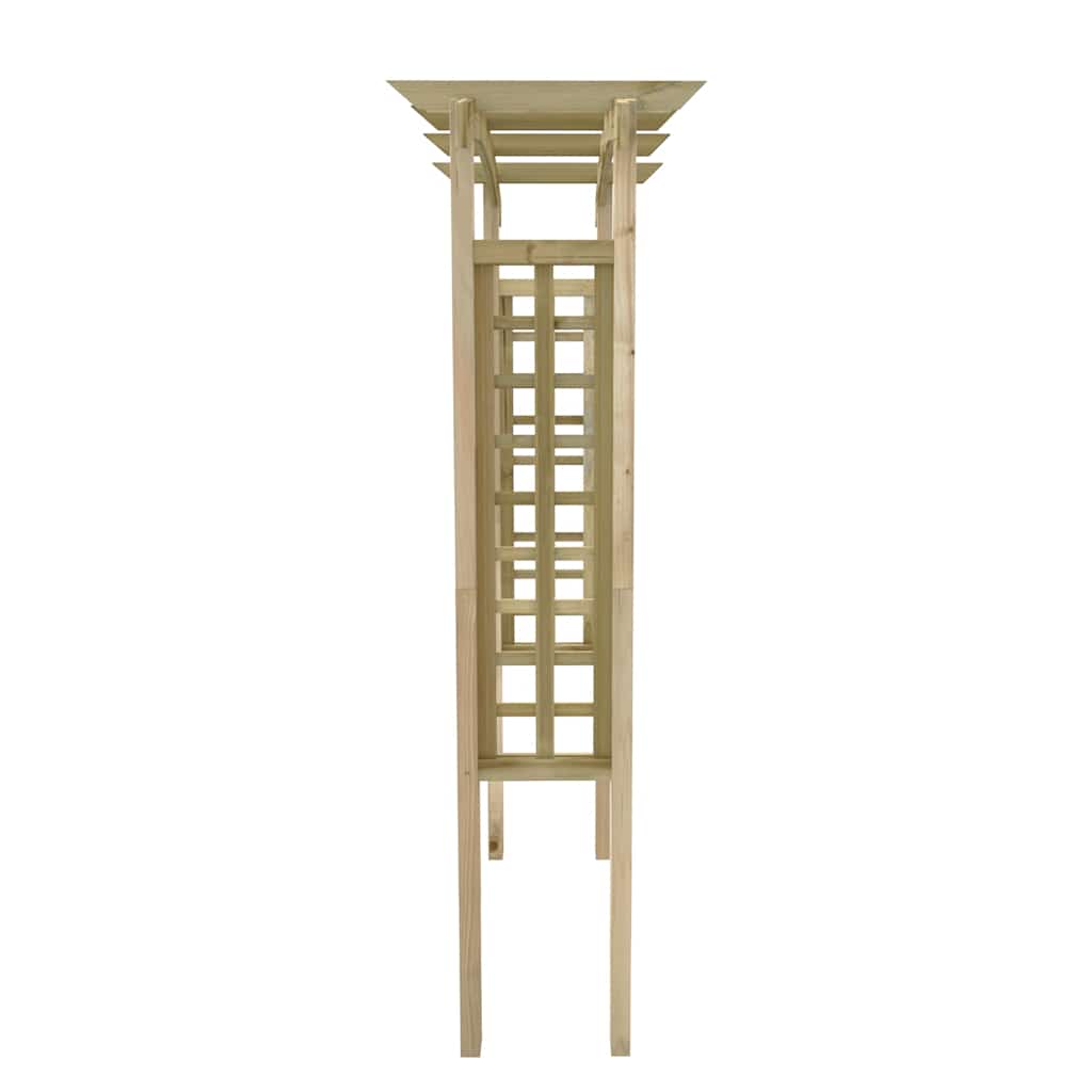 Gartenbogen 150x60x210 cm Holz
