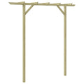 Gartenpergola 205x40x203 cm Holz