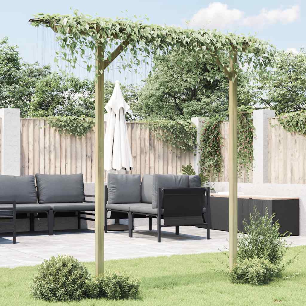 Gartenpergola 205x40x203 cm Holz