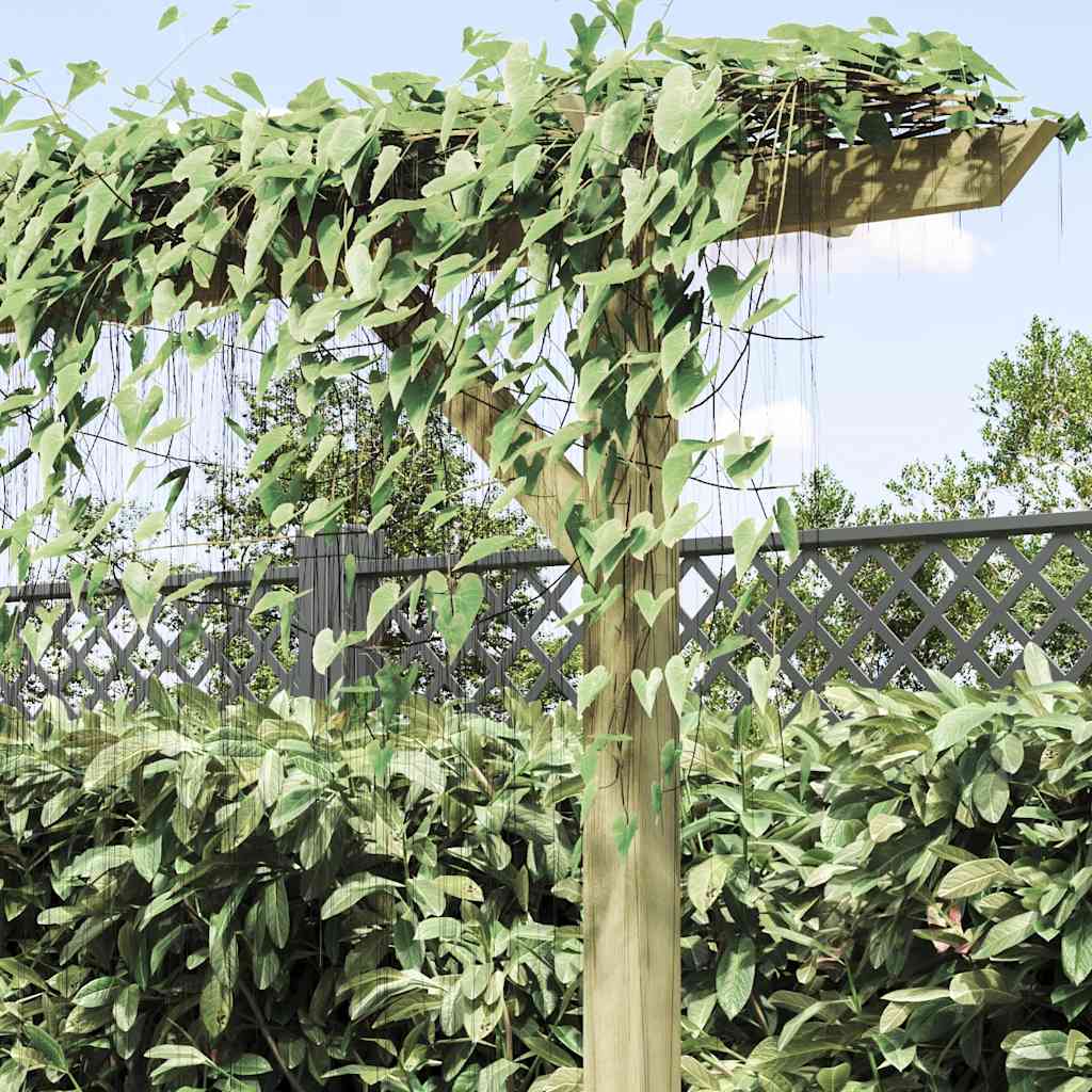 Gartenpergola 205x40x203 cm Holz