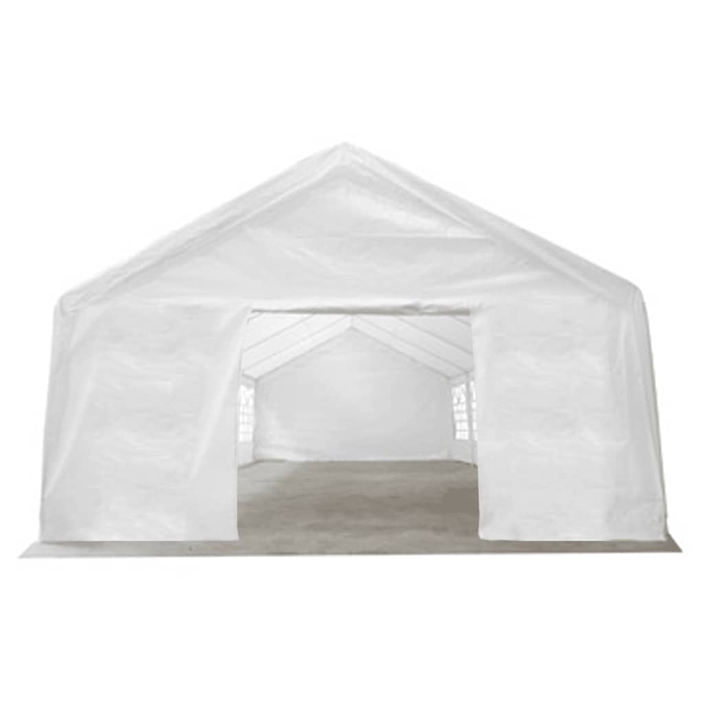 Zeltstoff ohne Gestell Weiß 12 x 6 m PE
