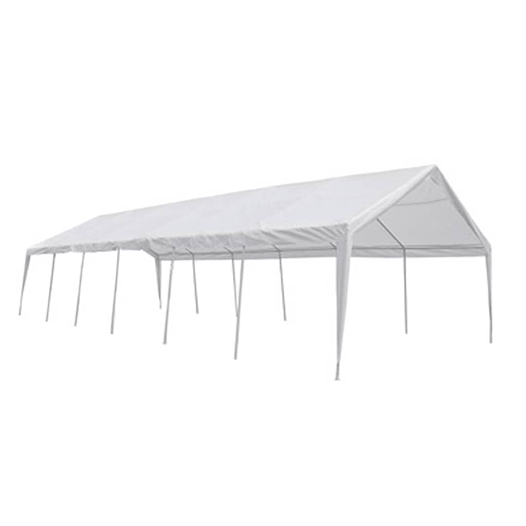 Zeltstoff ohne Gestell Weiß 12 x 6 m PE