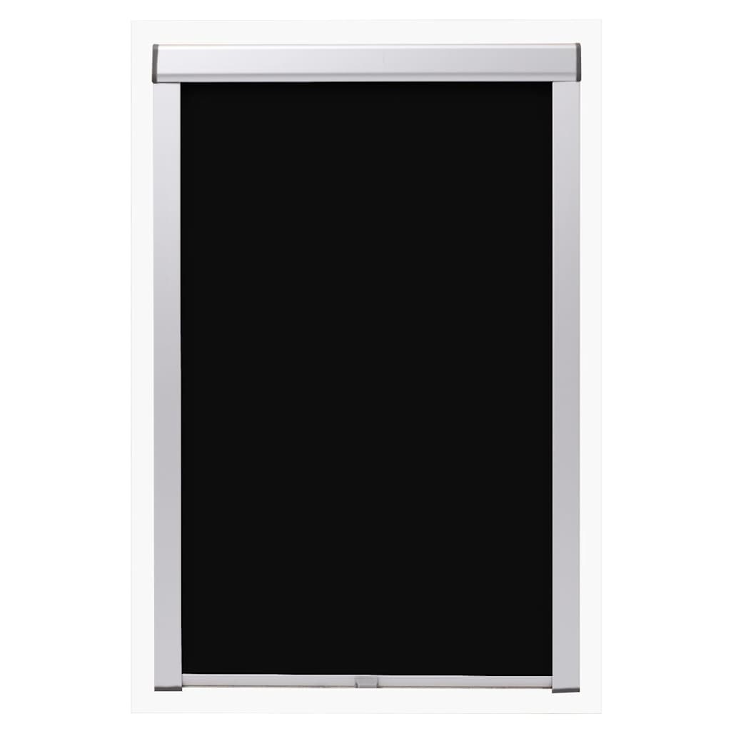 Verdunkelungsrollo Schwarz C04