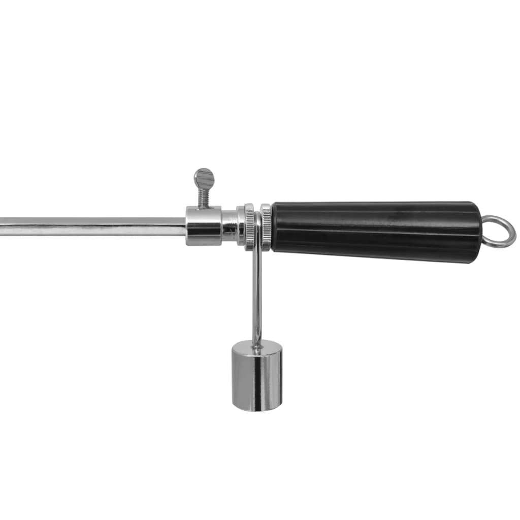 BBQ Rotisserie-Drehspieß mit professionellem Motor Stahl 900 mm