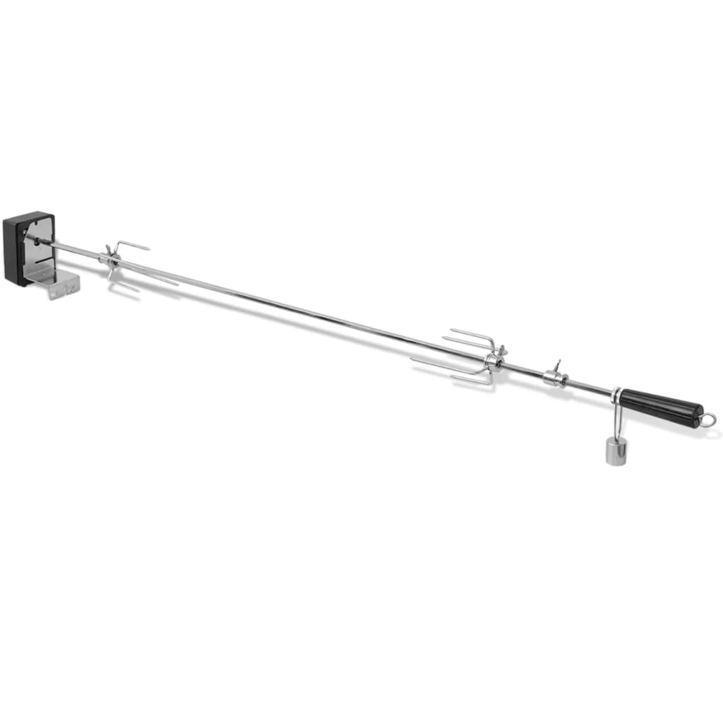 Rotisserie Grill mit Elektromotor Stahl 1200 mm