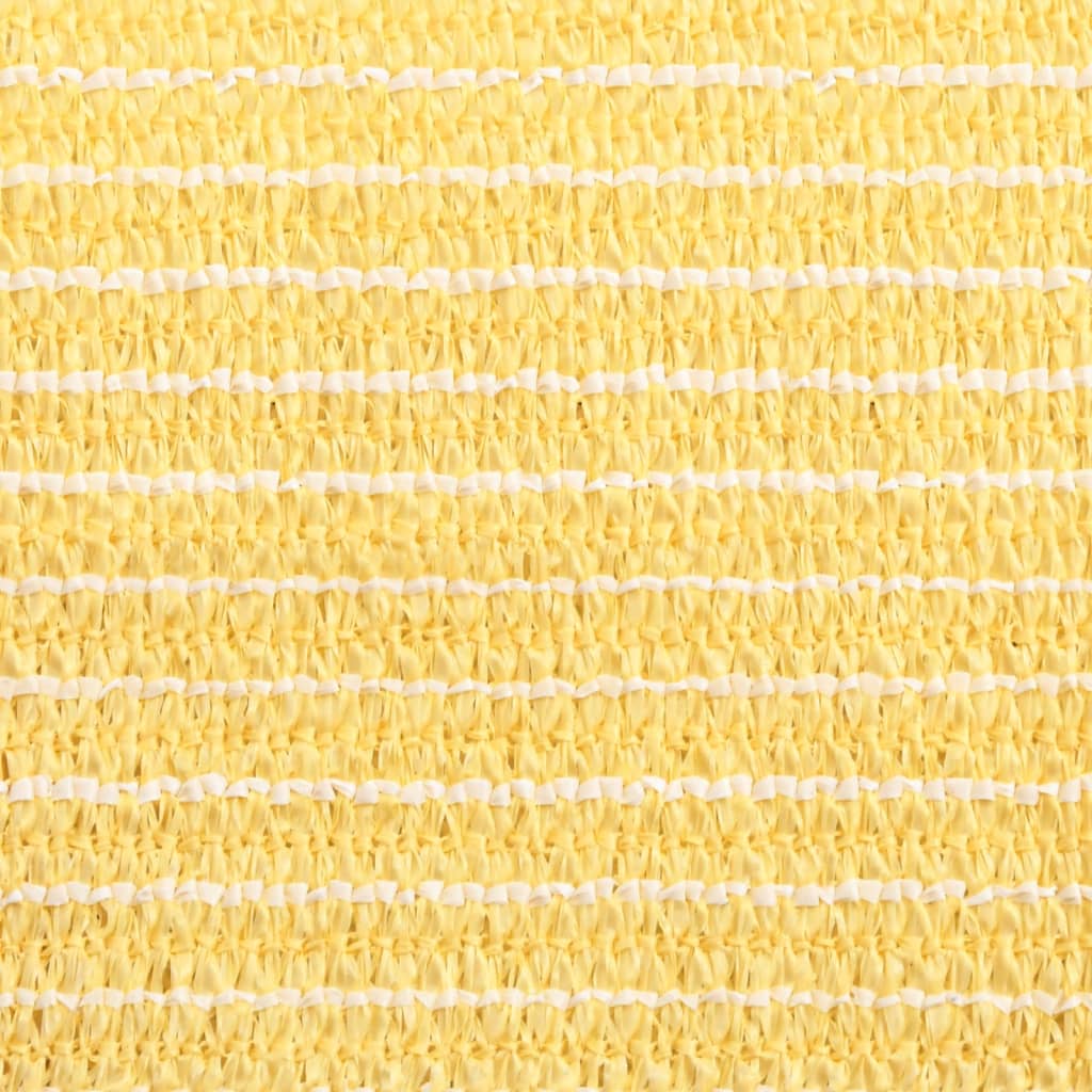 Sonnensegel HDPE Dreieckig 3,6x3,6x3,6 m Beige