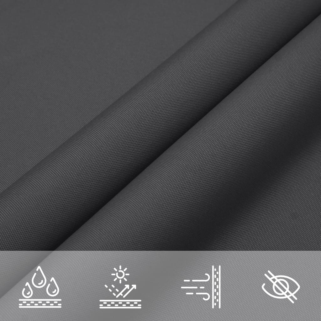 Sonnensegel Oxford-Gewebe Dreieckig 3,6x3,6x3,6 m Anthrazit